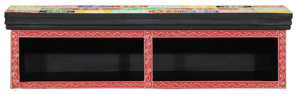 Fali TV Szekrény Többszínű 80x30x22 cm Műnyag