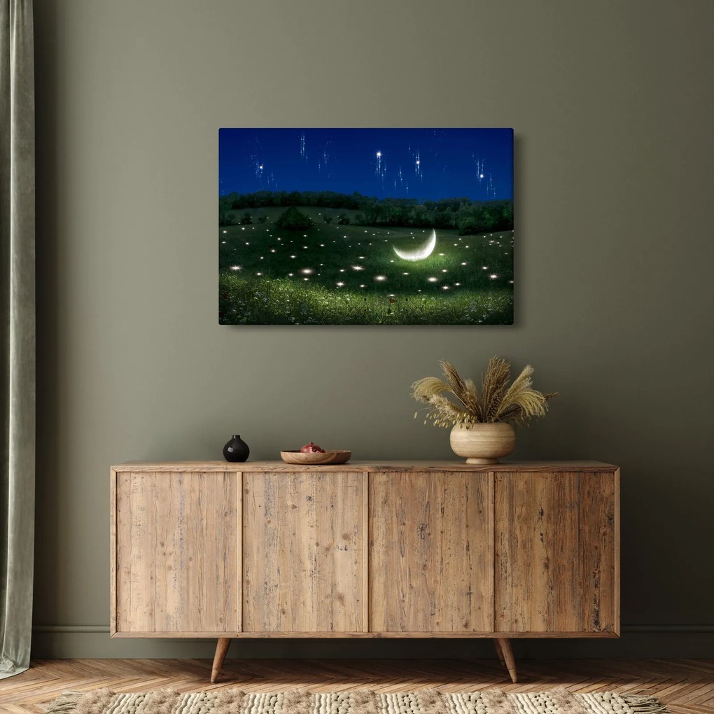 Kép - zuhanó égbolt (90x60 cm)