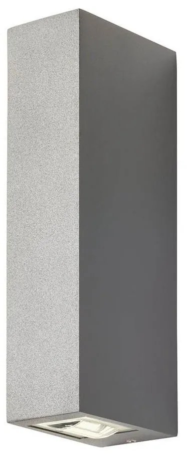 Redo 90421 - LED Kültéri fali lámpa ACE 2xLED/5,84W/230V 3000K IP54 szürke