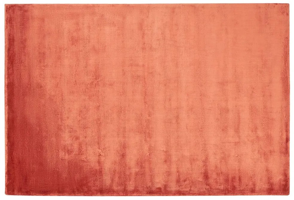 Narancssárga rövid szálú szőnyeg 160 x 230 cm GESI II  Beliani