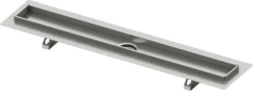 Tece Drainline zuhanylefolyó 80 cm rozsdamentes fényű 600800
