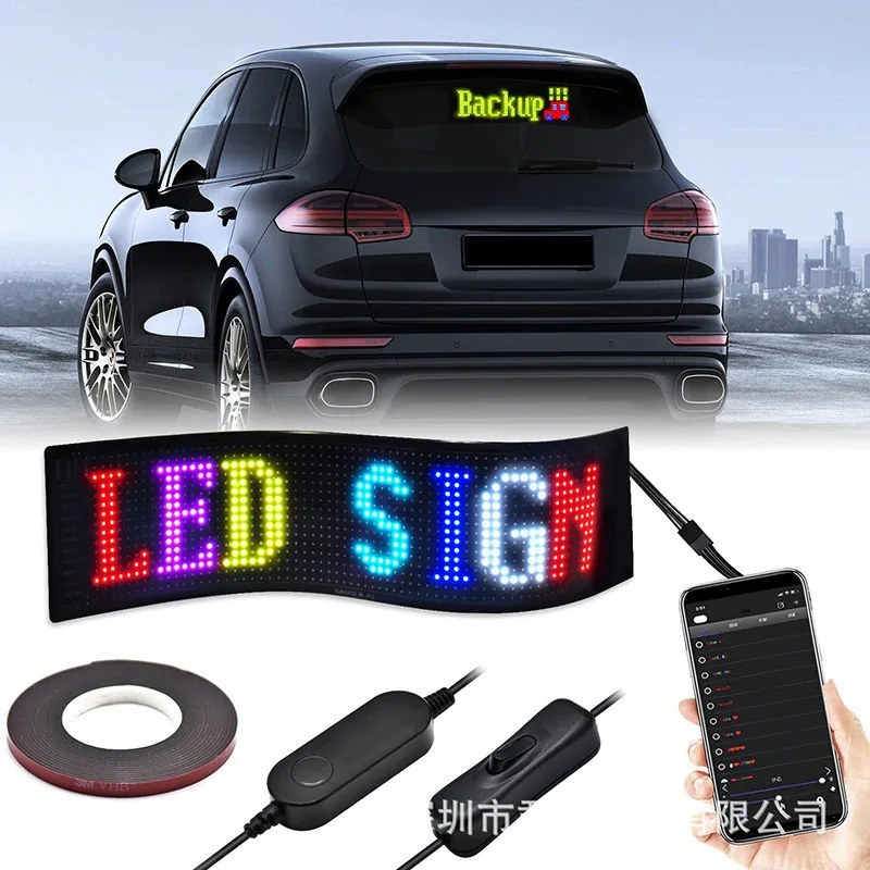 Autós LED programozható kijelző LGI-046