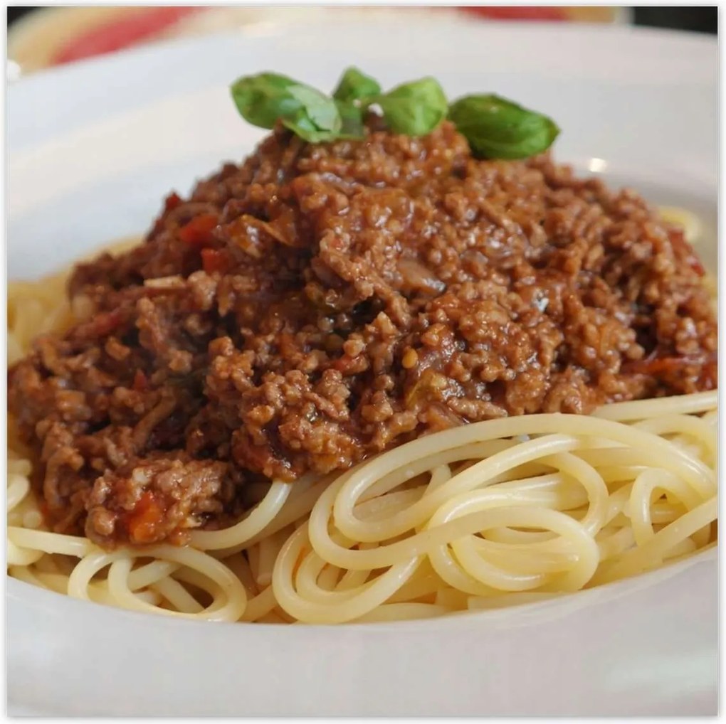 Poszterek 30x30 Spagetti hússal
