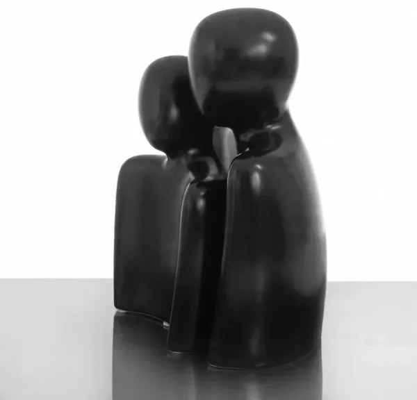 Asztali dísz 20x5,5x14,5 cm fekete