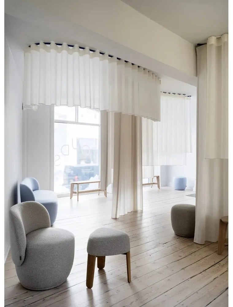 Bézs buklé fotel KUON – Blomus