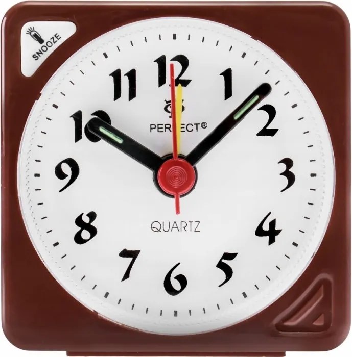 Kvarc Ébresztőóra Perfect Snooze RE03 Barna
