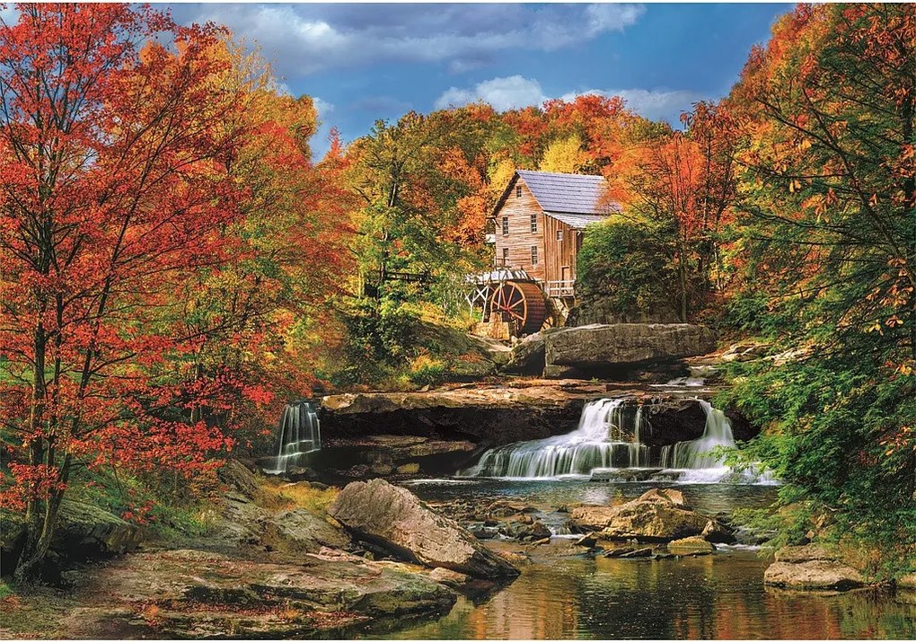 Malom Glade Creek 2000 db-os puzzle Clementoni