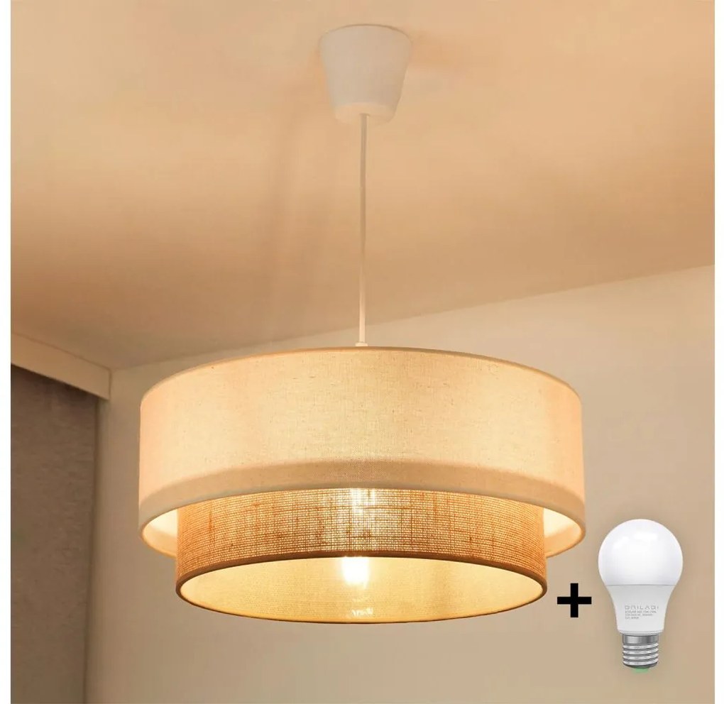 Brilagi - BOHO STYLE LED csillár 1xE27/15W/230V, átmérő 40 cm