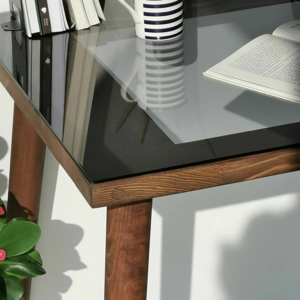 Cozy Walnut íróasztal