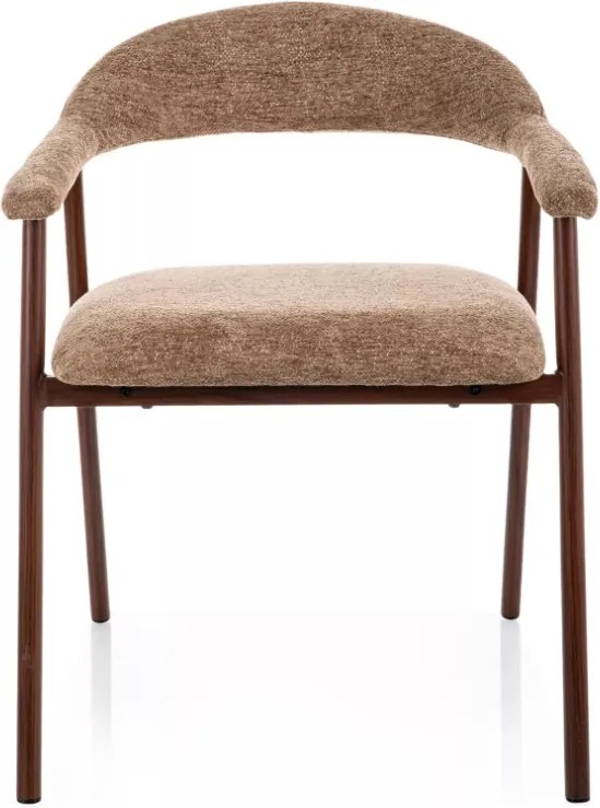 Lagos D Raven étkezőszék latte/dió