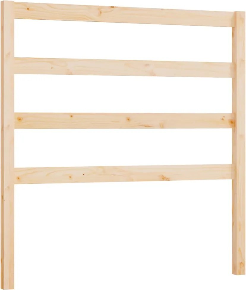 vidaXL tömör fenyőfa ágy fejtámla 95 x 4 x 100 cm