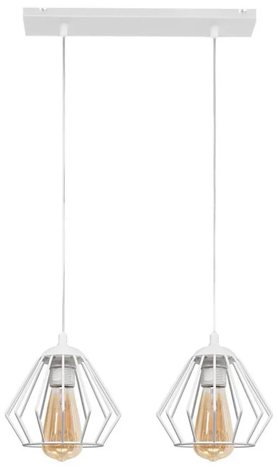 Csillár zsinóron AGAT 2xE27/15W/230V