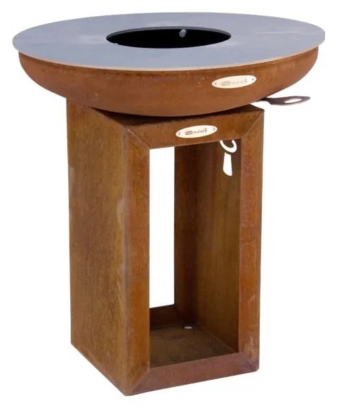Carus S barna kültéri grill, ø 62 cm - Remundi