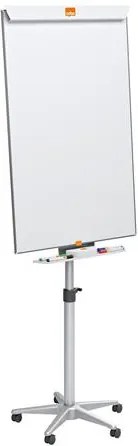 Flipchart tábla, mobil, mágneses felület, 68x100,5 cm, NOBO Essentials, fehér (VN5694)