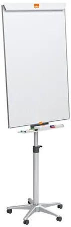 Flipchart tábla, mobil, mágneses felület, NOBO Essentials, fehér (VN5694)