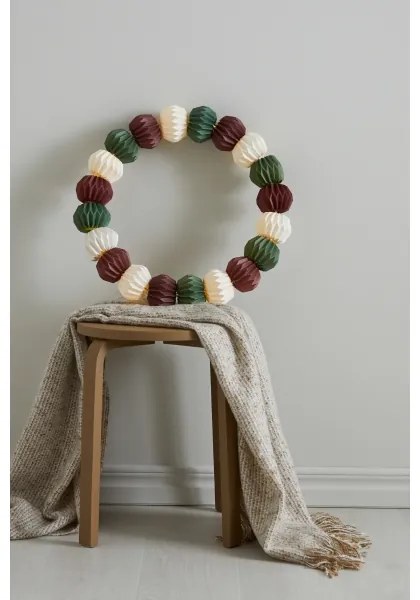 Markslöjd 705815 - LED Karácsonyi dekoráció TUBBY LED/0,6W/3xAA fehér/zöld/piros