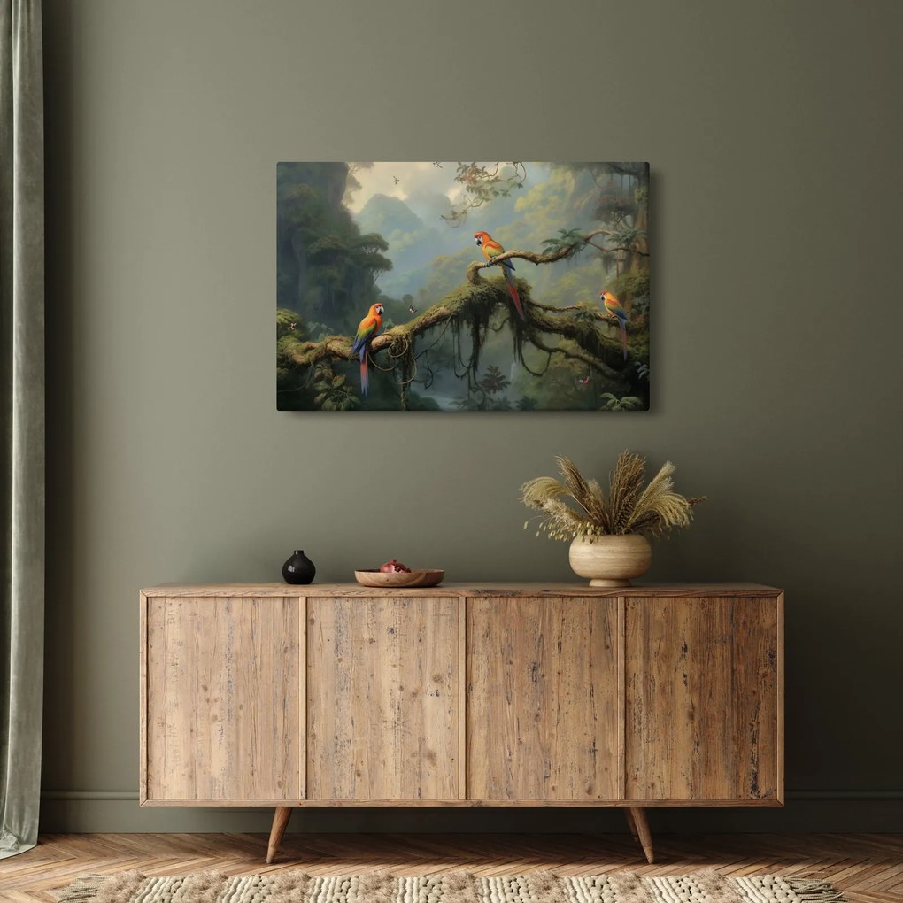 Kép - Trópusi erdő (90x60 cm)