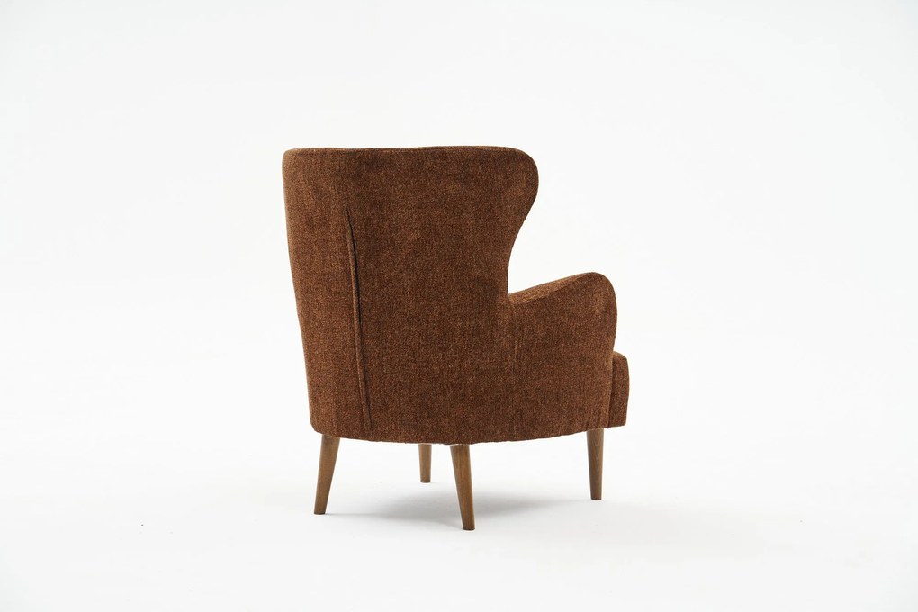 Fülkés fotel Karina Prestij - Barna, Copper