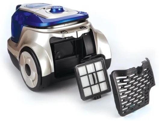 Heinner HVC-V750BL - Porzsák nélküli porszívó 750W/230V kék/ezüst