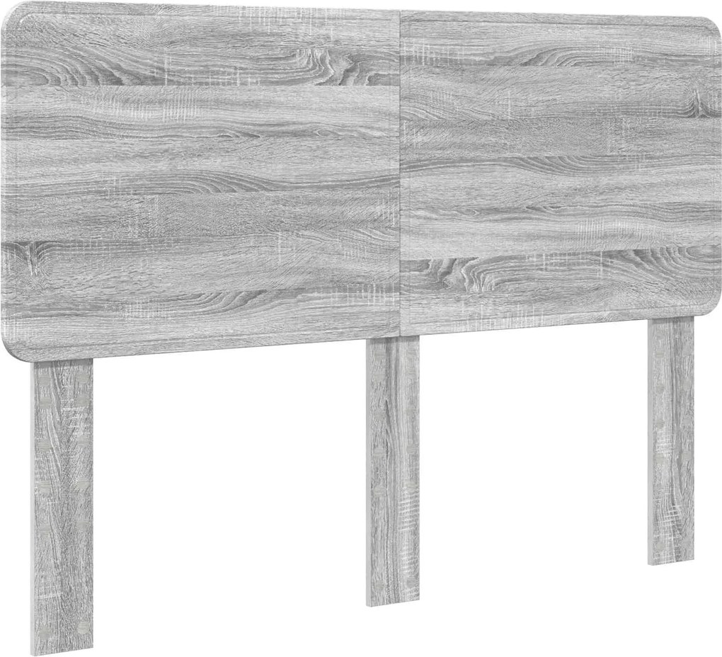 vidaXL Fejtámla Szürke Sonoma 140 cm Faanyag