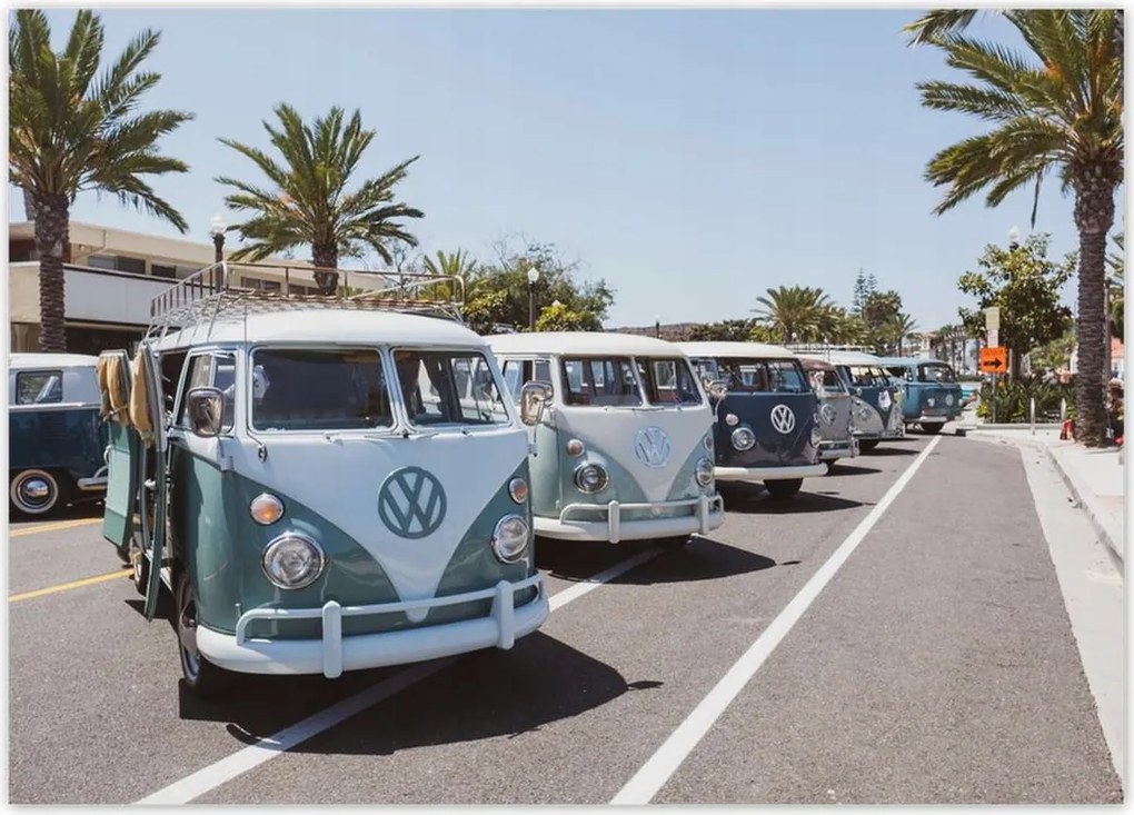Poszterek 70x50 Volkswagen Transporter Vw