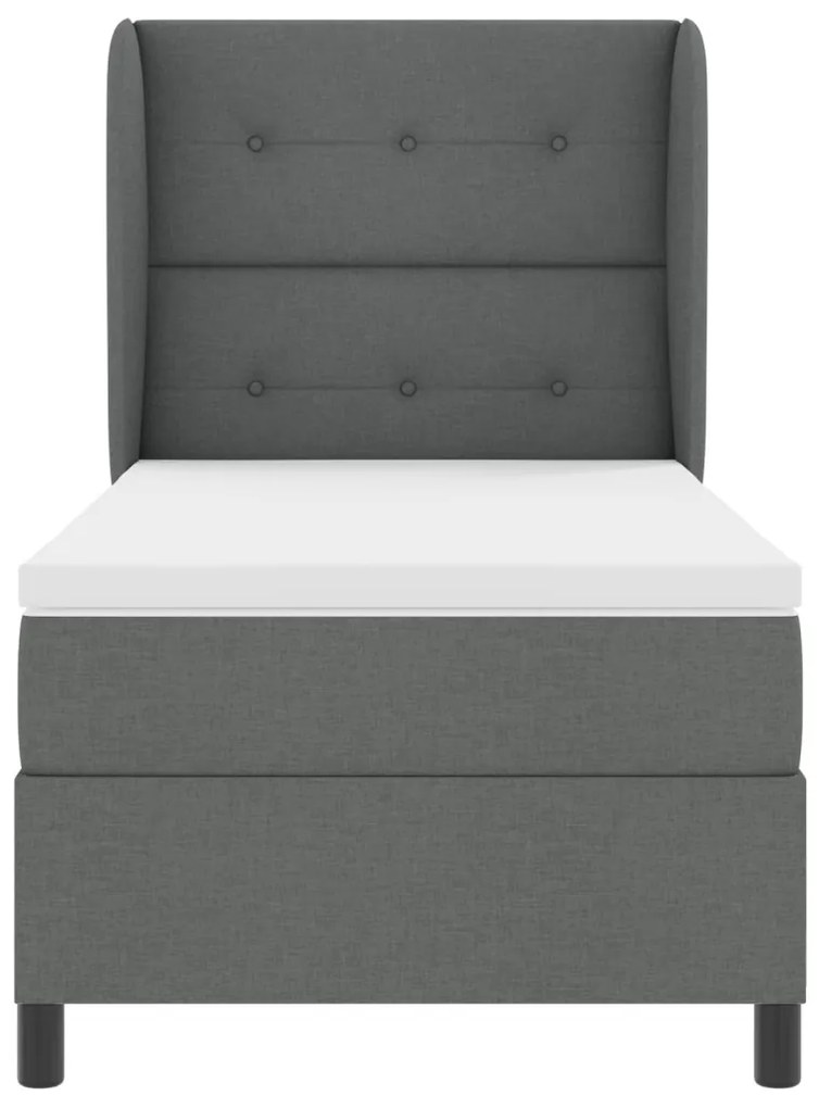 Boxspring Ágy Matrac Különböző Színben 80x200 cm Szövet