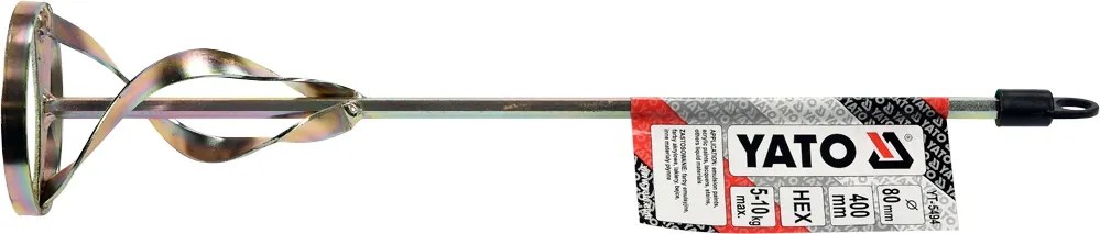 Spirálkeverő 80 X 400 Hex