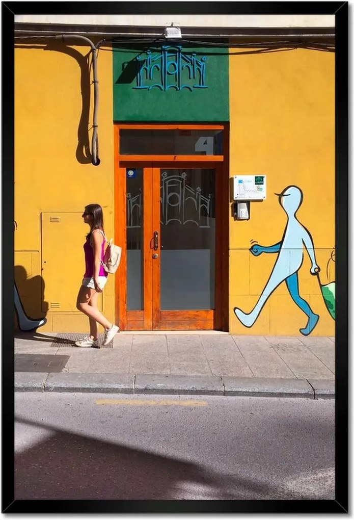 Poszterek keretben 40x60 Graffiti Utcaművészet