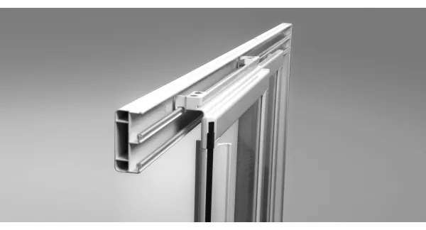 Ravak 3114O10211 - Negyedköríves, négyrészes SUPERNOVA zuhanykabin 80x80 cm fehér