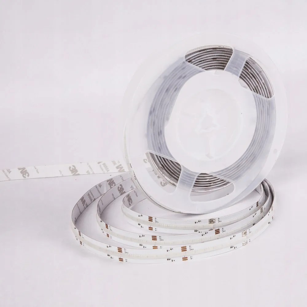 Led szalag Nextec St, 24V, Cob, 18W, 784 Led, IP20, RGB+4000K, 5m, 12mm