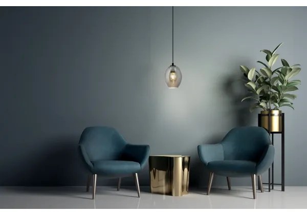 Eglo 98582 - Csillár zsinóron CADAQUES 1xE27/40W/230V