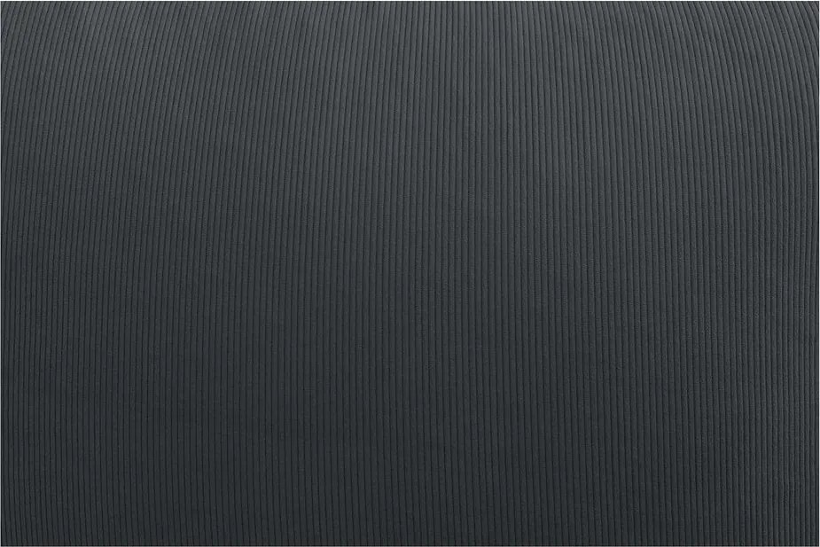 Sötétszürke kordbársony babzsákfotel Lilibet – Bobochic Paris