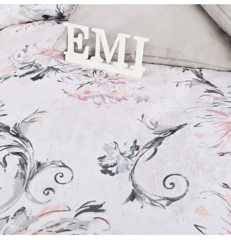 EMI Mariet szatén ágyneműhuzat 140x200 + 70x90 cm, A standard egyszemélyes ágy szett tartalma: 1x 140x200 + 1x 70x90