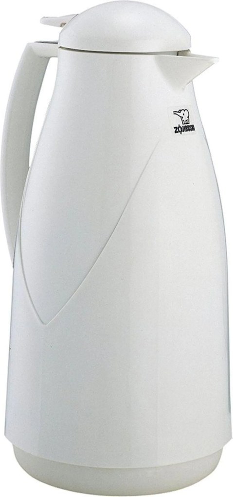 Üveg termosz Zojirushi AG-KB10-WB 1 l fehér teáskanna