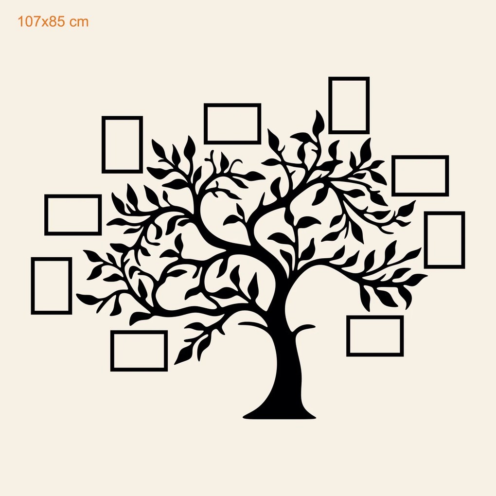 DUBLEZ | Fa falmatrica – Családfa fényképekkel
