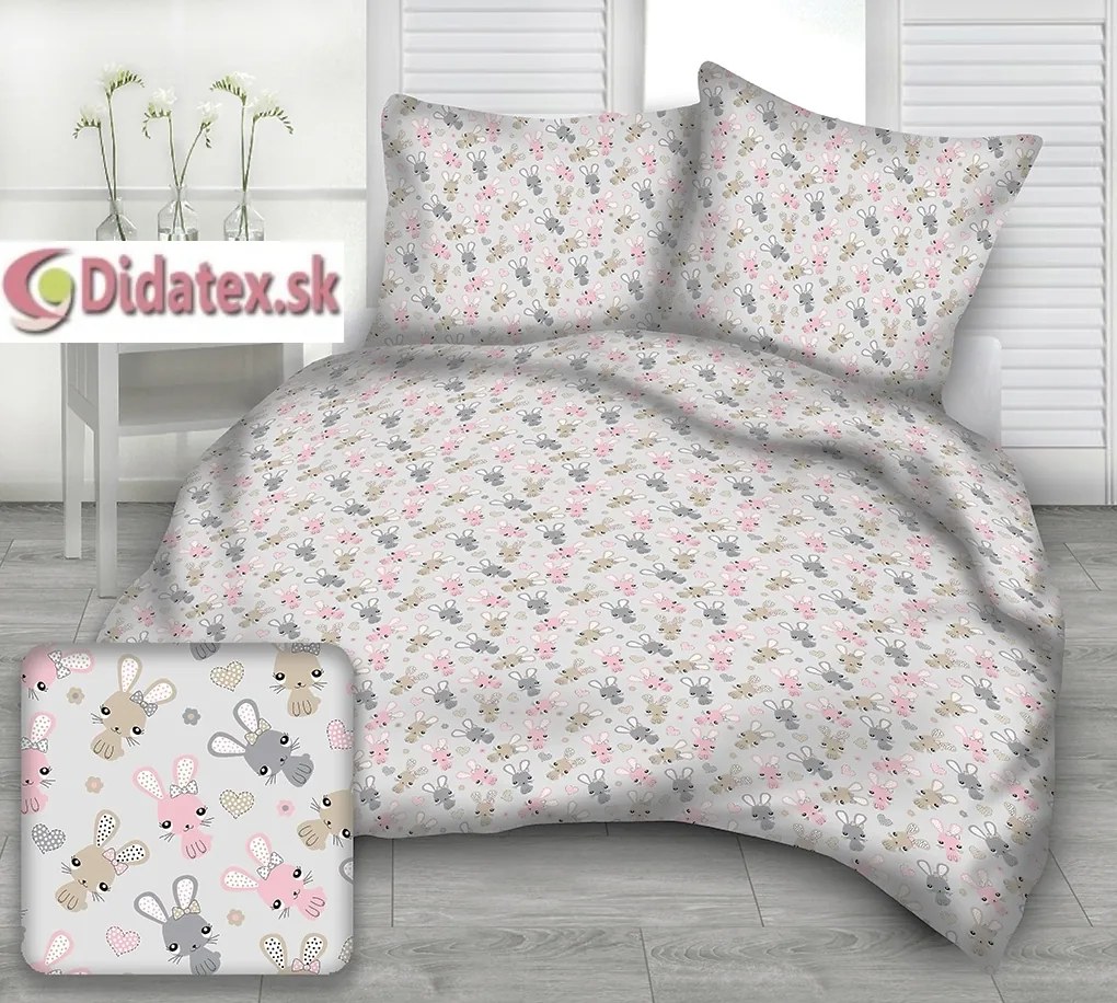 NYUSZI 2 gyermek pamut ágynemű Ágynemű mérete: 90x135 cm, A csomag tartalma: Készletcsomagolás