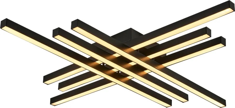 Fém függőlámpa, fekete, 8 cm – L1248