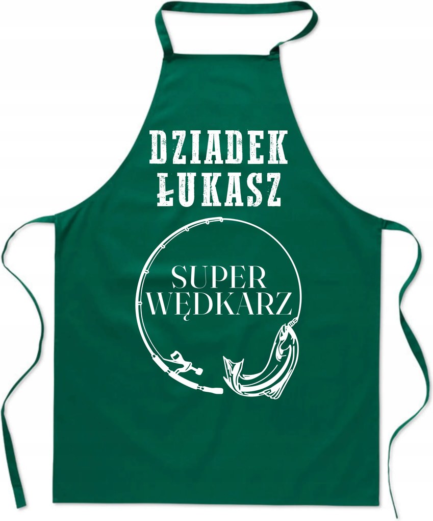 Konyhai kötény Ajándék Nagypapának Nagypapa (név) Szuper Horgász