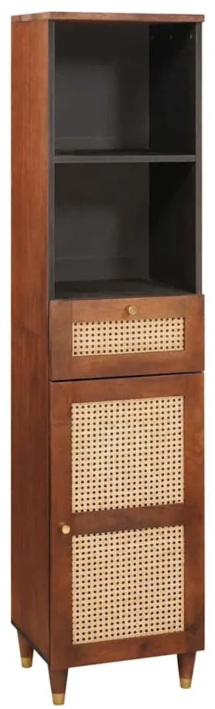 Fürdőszobai bútorok fiókkal 3 pcs 38 x 33 x 160 cm Tömör Mangófát