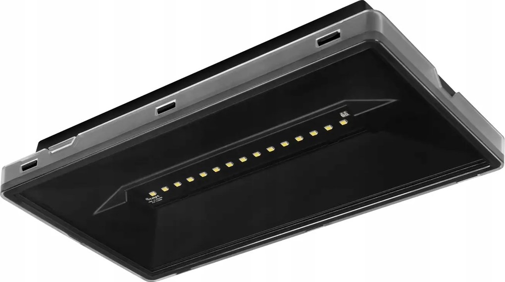 Vészvilágítás Intelight Vella Led Eco 157lm 3H IP65 fekete Ce Cnbop