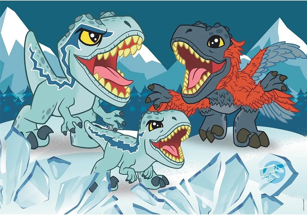 Dinoszaurusz Explorers 2x20 db-os puzzle Clementoni