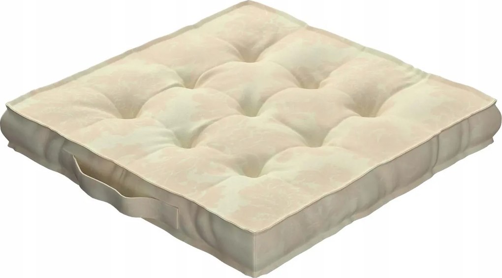 Kuba székpárna 40x6 akantusz levelek ekrü háttérrel