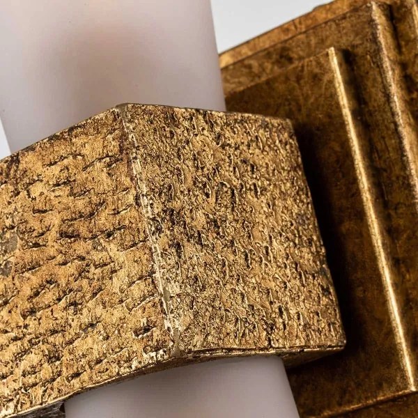 Elstead KRISTY-2WB-DG-OPAL-LED Fürdőszobai lámpatest KRISTY 2xG9/4W/230V IP44 rézszínű