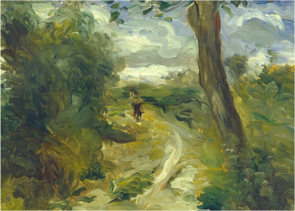 Kép - Auguste Renoir, Landscape between Storms, reprodukciók (70x50 cm)