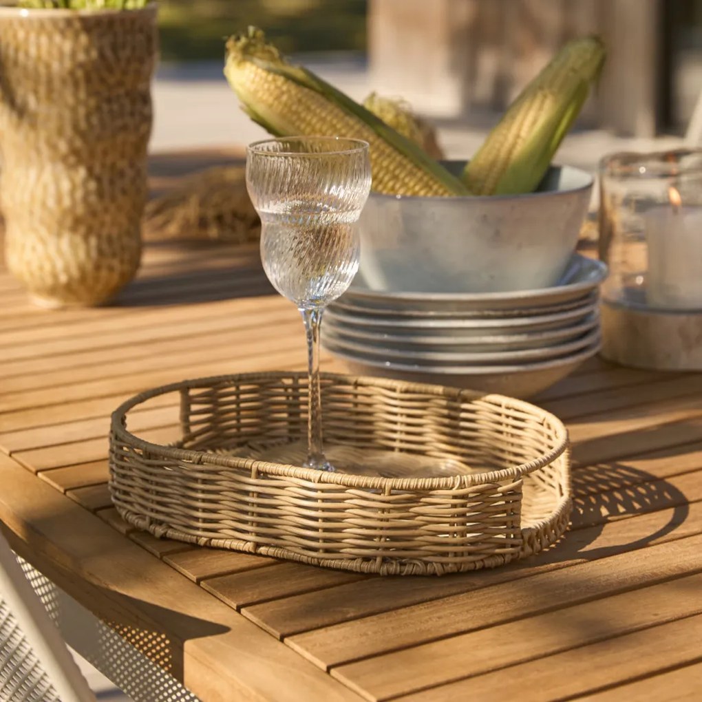 Bergdalen rattan tálca