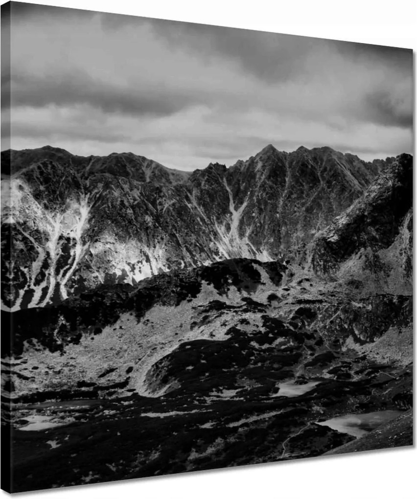 Vászonkép 40x40 Tátra Lengyel hegyek Kilátás