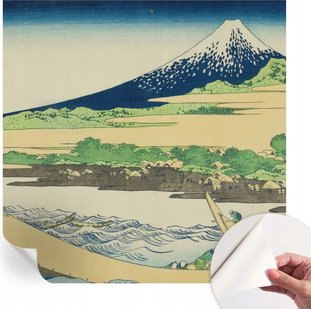 Öntapadós tapéta Fali furnér 3D hatás Hegyi panoráma 250x250 cm