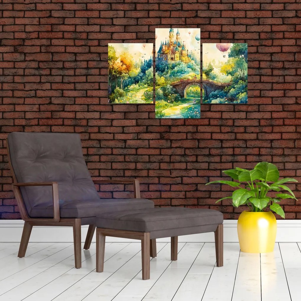 Kép - Mesebeli kastély (90x60 cm)