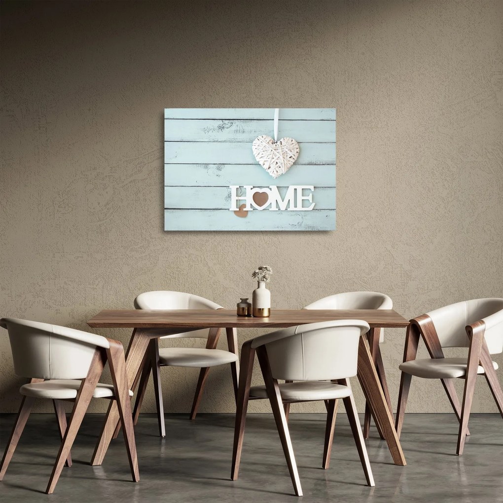 Kép - I love home (üvegen) (70x50 cm)