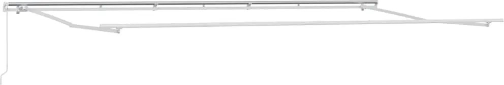 vidaXL Napernyő keret Fehér 600 × 350 cm Alumínium
